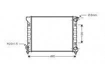RADIATEUR BENZINE 1.8 / 2.0 zonder AIRCO
