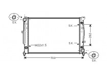 RADIATEUR 6-CILINDER vanaf '96