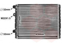 RADIATEUR BENZINE 1.0 / 1.4  zonder AIRCO