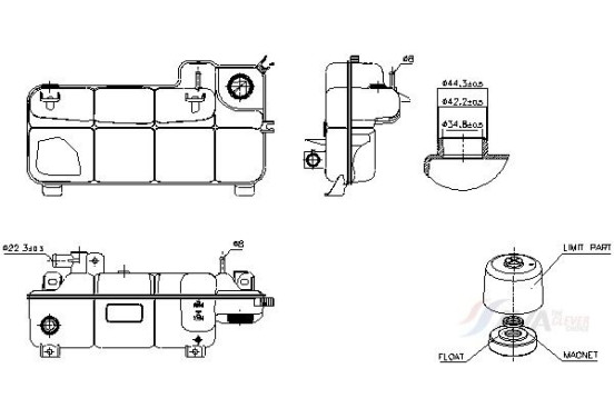 Expansion tank, afbeelding 2