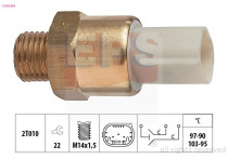 Temperatuurschakelaar, radiateurventilator