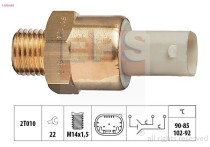 Temperatuurschakelaar, radiateurventilator