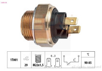 Temperatuurschakelaar, radiateurventilator