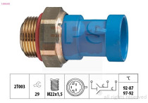 Temperatuurschakelaar, radiateurventilator