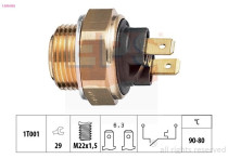 Temperatuurschakelaar, radiateurventilator