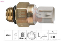 Temperatuurschakelaar, radiateurventilator