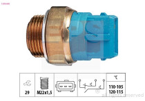 Temperatuurschakelaar, radiateurventilator