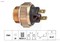 Temperatuurschakelaar, radiateurventilator