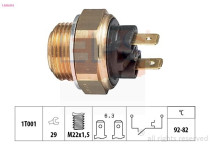 Temperatuurschakelaar, radiateurventilator