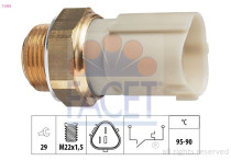 Temperatuurschakelaar, radiateurventilator