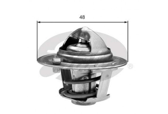 Thermostaat, koelvloeistof TH25782G1 Gates