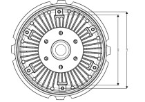 Koppeling, radiateurventilator