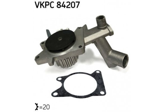 Waterpomp VKPC 84207 SKF