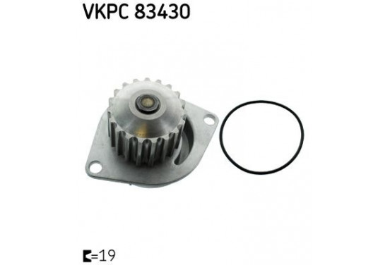 Waterpomp VKPC 83430 SKF