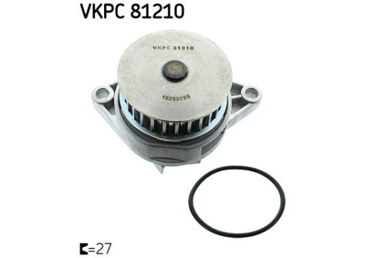 Waterpomp VKPC 81210 SKF