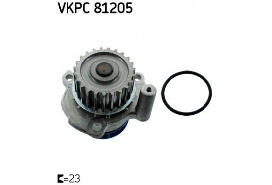 Waterpomp VKPC 81205 SKF