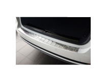 RVS Bumper beschermer passend voor Audi A4 B9 Avant 2015- 'Ribs'