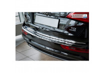 Chroom RVS Bumper beschermer passend voor Audi Q5 2008-2012 & 2012- 'Ribs'