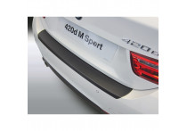 Bumper beschermer passend voor BMW 4-Serie F36 Gran Coupe 4/2014- 'M-Sport' Zwart