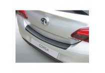 ABS Achterbumper beschermlijst passend voor Opel Corsa E 3/5 deurs 12/2014-  Zwart