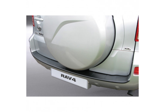 Bumper beschermer passend voor Toyota RAV 4 2006- excl. T180/XT-R Zwart