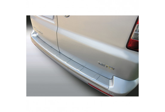 Bumper beschermer passend voor Volkswagen T5 Caravelle/Multivan 6/2012- 'Ribbed' (voor