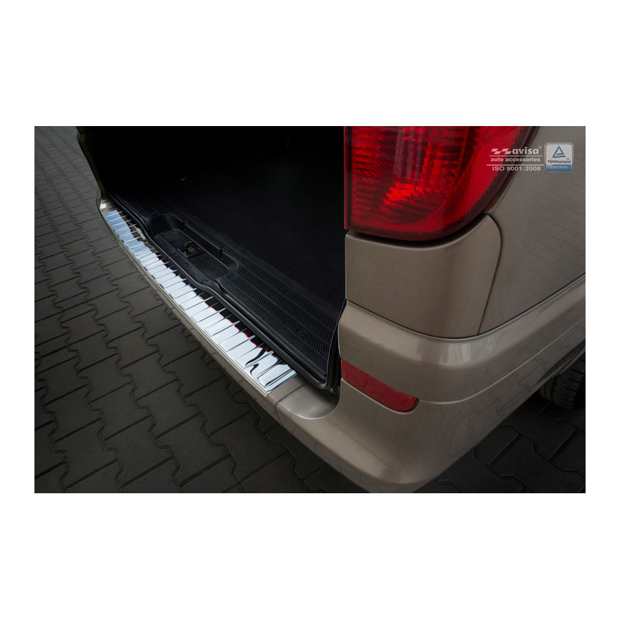 Rvs bumperbescherming Mercedes Gle Coupe 2015-2019