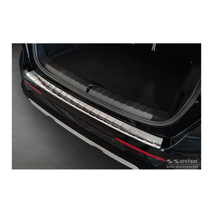 Avisa Heckstoßstangenschutz Für BMW X1 U11 - Schwarz Edelstahl