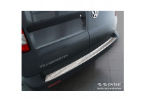 RVS Achterbumperprotector passend voor VW Transporter T5 2003-2015 (alle) & T6 2015- / FL 2019- (met