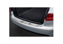 RVS Bumper beschermer passend voor Audi A4 B8 Avant 2008-2012 'Ribs'