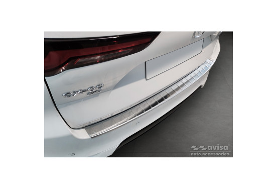 Avisa Zwart RVS Achterbumperprotector Passend Voor Mazda CX-60  KH 2022 Shadow Premium