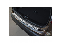 RVS Bumper beschermer passend voor Nissan Qashqai II 2014- 'Ribs'