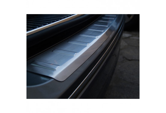 RVS Bumper beschermer passend voor Volkswagen Golf VI 5-deurs 2009- 'Ribs'