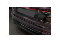 Zwart RVS Bumper beschermer passend voor Audi Q4 E-Tron 2021- 
