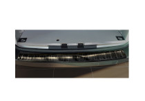 Zwart RVS Bumper beschermer passend voor Peugeot Expert III & Citroen Jumpy III 2016- 'Ribs'