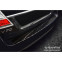 Zwart RVS Bumper beschermer passend voor Volvo V70 Facelift 2013-2016 'Ribs'