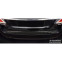 Zwart RVS Bumper beschermer passend voor Volvo V70 Facelift 2013-2016 'Ribs', voorbeeld 2