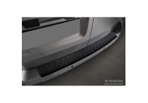 Matzwart Aluminium Bumper beschermer passend voor CitroÃ«n Space Tourer & Jumpy 2016- / Peugeo