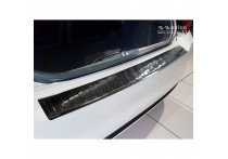 Echt 3D Carbon Bumper beschermer passend voor Fiat 500 Facelift 2015-