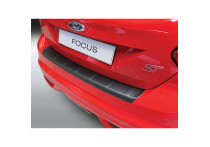 Bumper beschermer passend voor Ford Focus 5d 2011-2014 incl. ST &#39;Ribbed&#39; Zwart