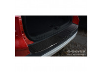 Echt 3D Carbon Bumper beschermer passend voor Ford Kuga II 2013-2019 'Ribs'