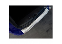 RVS Bumper beschermer passend voor Ford Tourneo Courier/Transit Courier 2014- 'Ribs'