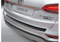 Bumper beschermer passend voor Hyundai Santa Fe 9/2015- Zwart