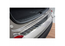 RVS Bumper beschermer passend voor Hyundai Tucson 2015- 'Ribs'