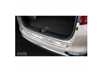 RVS Bumper beschermer passend voor Kia Sportage III Facelift 2018- 'Ribs'