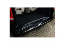MAX6 Geborsteld RVS Achterbumperbeschermer passend voor Mercedes Vito/V