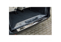 Chroom RVS Bumper beschermer passend voor Mercedes Vito / V-Klasse 2014- 'Ribs'