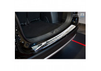 Chroom RVS Bumper beschermer passend voor Mitsubishi Outlander III 2015- 'RIbs'