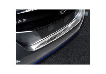 RVS Bumper beschermer passend voor Nissan Leaf II 2017- 'Ribs'