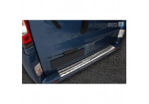 RVS Bumper beschermer passend voor Opel Vivaro/Renault Trafic/Nissan Primastar 2001-2014 'Ribs'